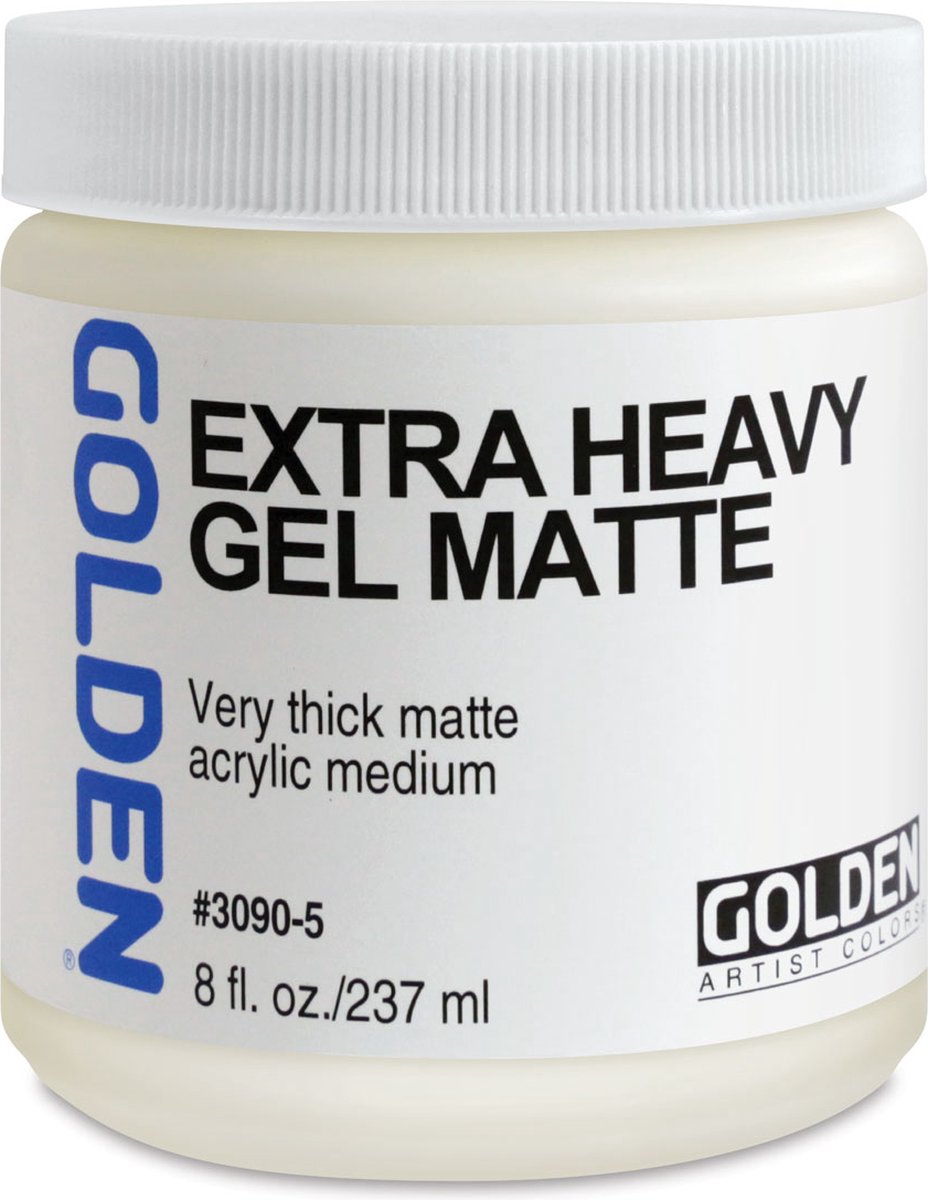   | Gel Mediums | Extra Heavy Gel Matte | Pot á 237ml